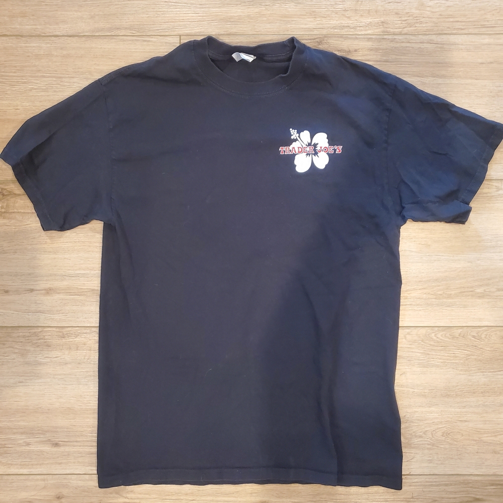 Black Short Sleeve Crew Neck Tee